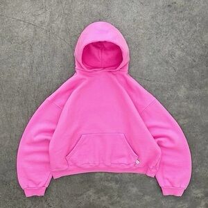 Akimbo Club Pink Oversized Hoodie XL Made in USA